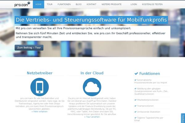 procon theme websites examples