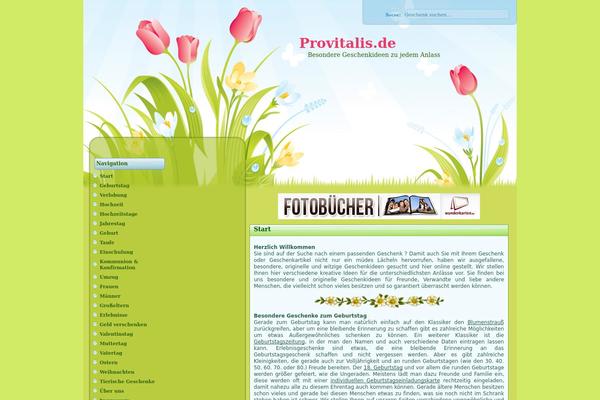 provitalis.de site used Lovelytulips