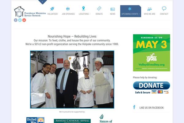 Site using Crumina_slider plugin