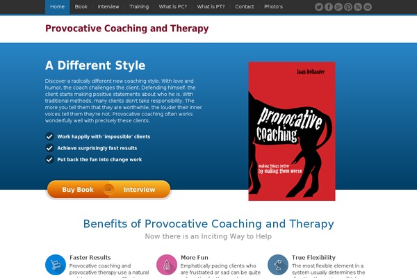 JustLanded theme site design template sample