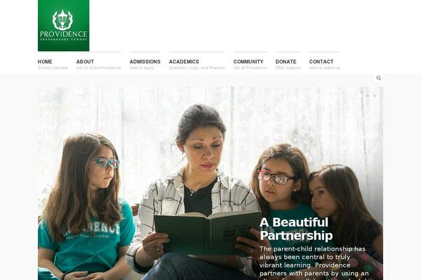 Buntington theme site design template sample