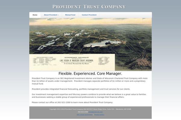 Skeleton theme site design template sample