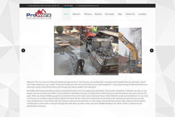 Nimble theme site design template sample
