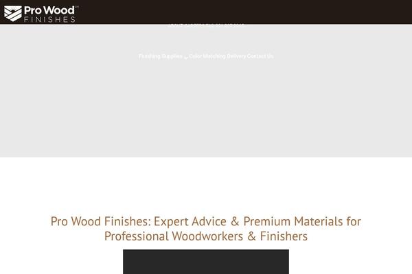 prowoodfinishes.com site used Pwf