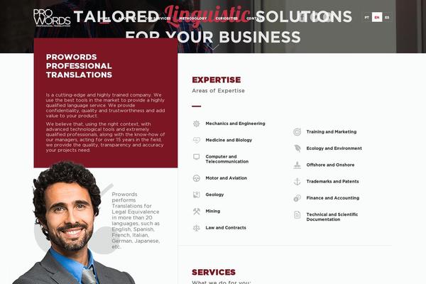 prowords.com.br site used Prowords
