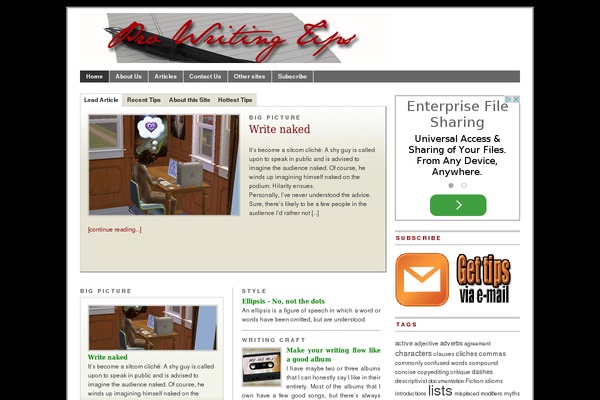 BranfordMagazine theme site design template sample