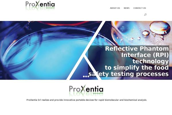 Albertino theme site design template sample