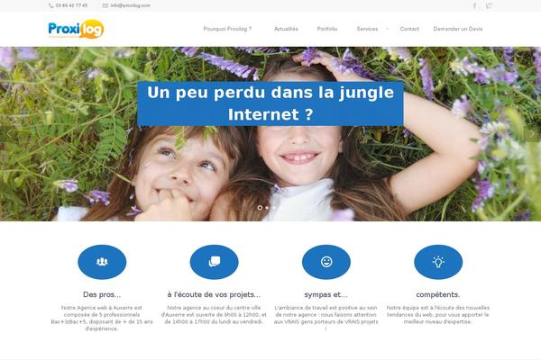 proxilog.com site used Laconic