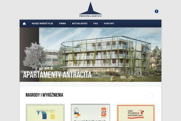 Proxima theme site design template sample