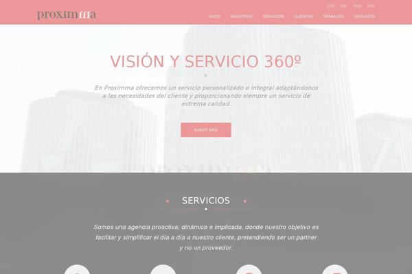 proximma.com site used Demo-wp