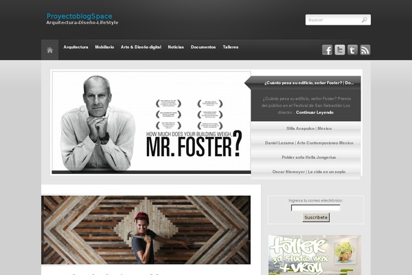 Revolution theme site design template sample
