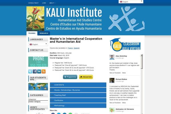Site using Sociable plugin