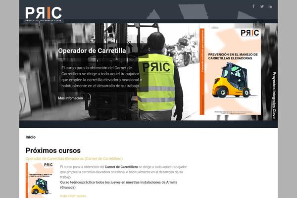 Evolve Plus theme site design template sample