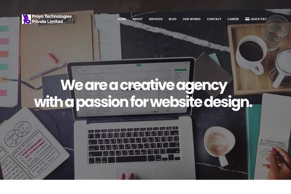 Easyweb theme site design template sample