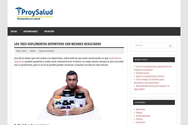 Dynamic News Lite theme site design template sample