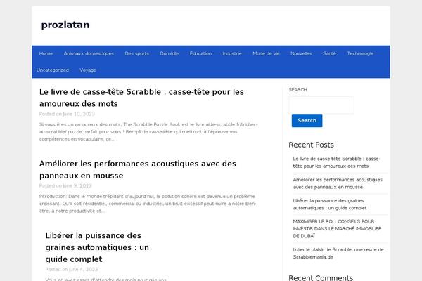 NewsPaperly theme site design template sample