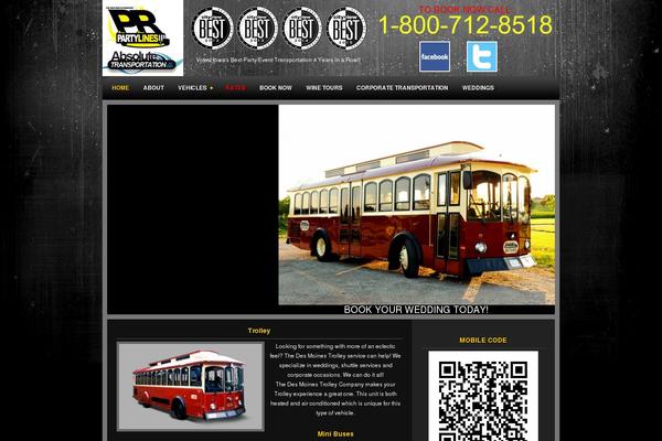 Amped Child theme site design template sample
