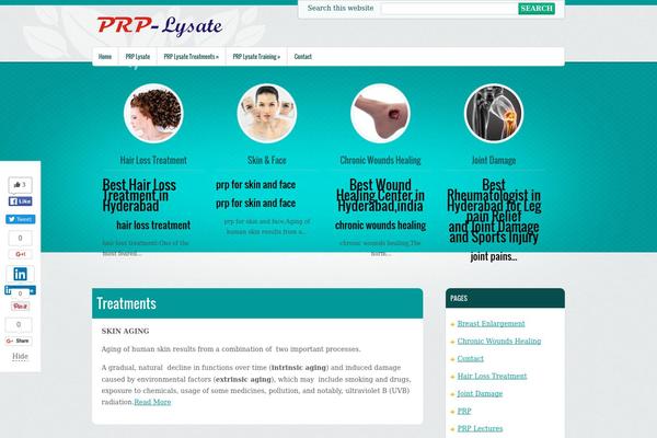 Medicine theme site design template sample