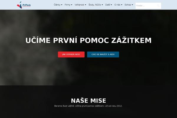 Zerif-pro-child theme site design template sample