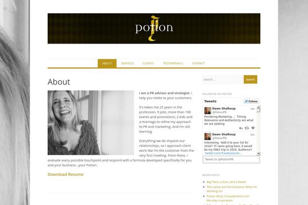 Biancaa theme site design template sample