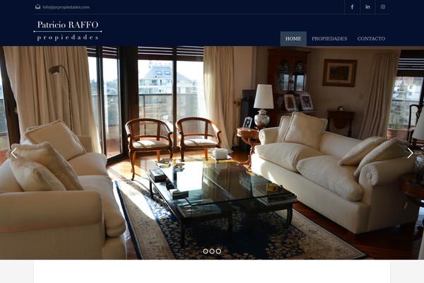 Realhomes Child theme site design template sample