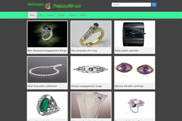 MenHe theme site design template sample