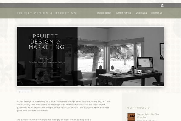 Persuasion theme site design template sample