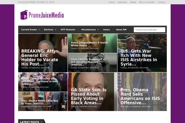 Extranews theme site design template sample