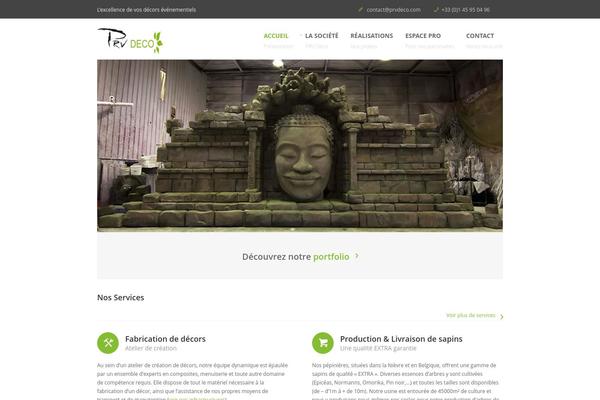 Bigwig theme site design template sample
