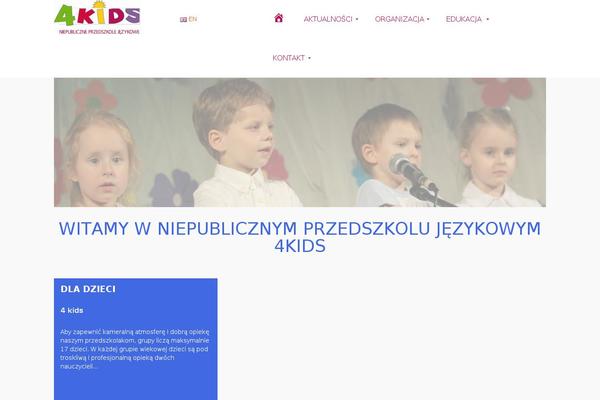 Pinnacle theme site design template sample