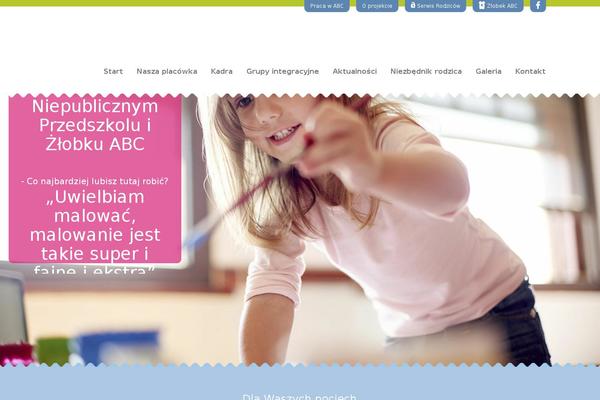 Flat Bootstrap theme site design template sample