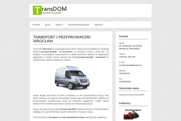Cyberfolks theme site design template sample