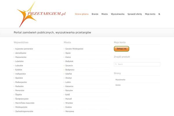 Meteor theme site design template sample