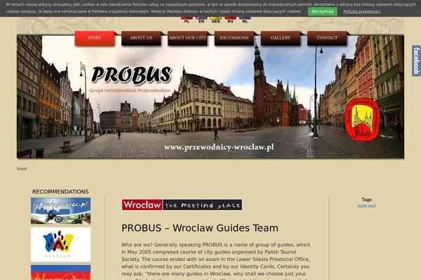 Site using Portfolio Slideshow plugin