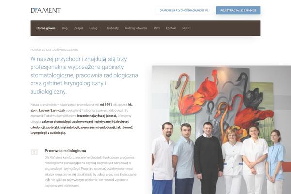 przychodniadiament.pl site used Ueldo