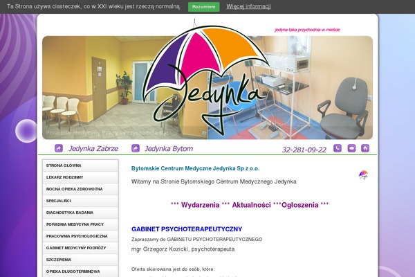 przychodniajedynka.pl site used 01