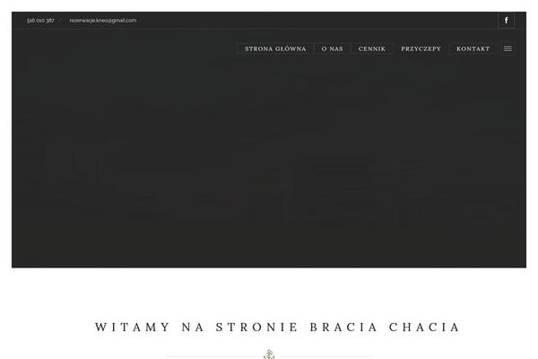 Ronneby theme site design template sample