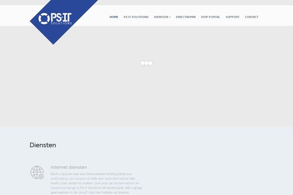 Porto theme site design template sample