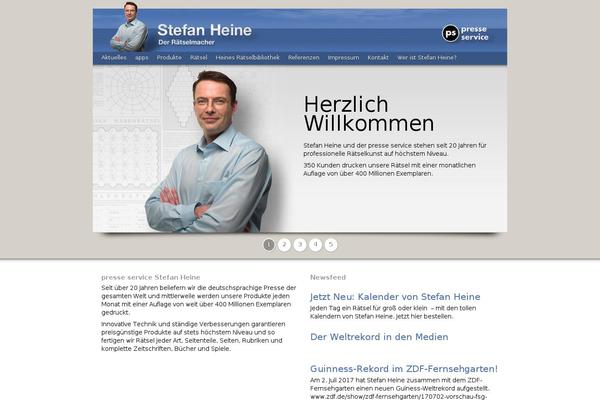 ChapterOne theme site design template sample