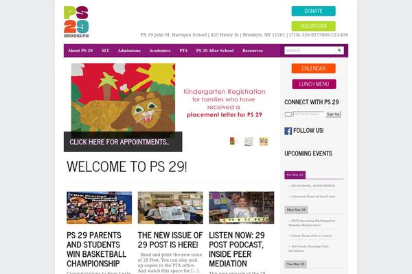 Erudito theme site design template sample