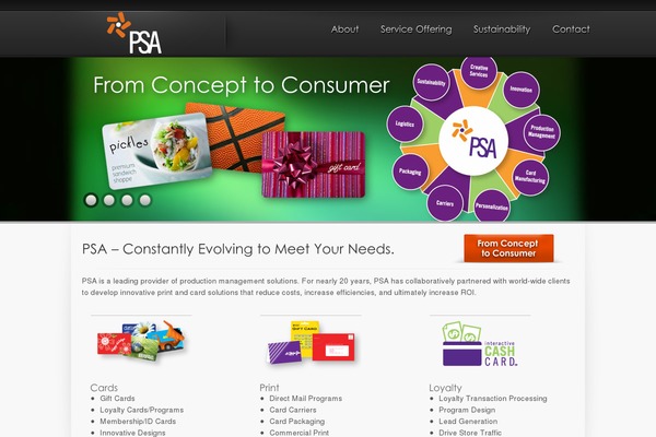 Canyon theme site design template sample
