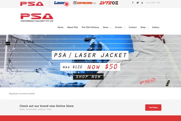 psasailing.com.au site used Centindu