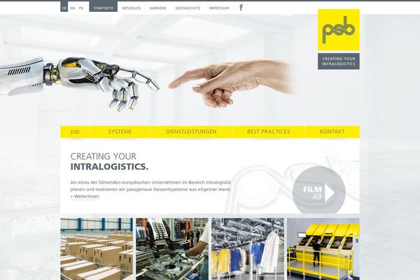 Lean theme site design template sample