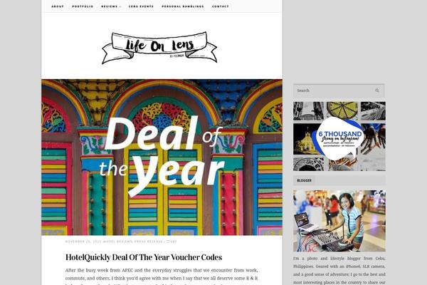 Blogist theme site design template sample