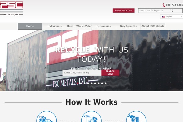 Psc theme site design template sample