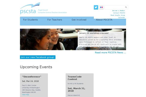 Intuition theme site design template sample