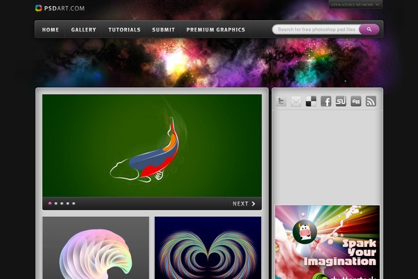 psdart.com site used Graphics