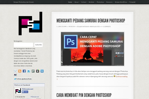 psdesain.net site used Gridview