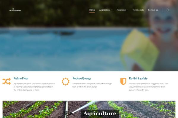 psdindustries.com site used Form