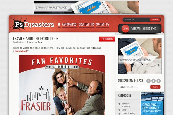 Twenty Fifteen theme site design template sample